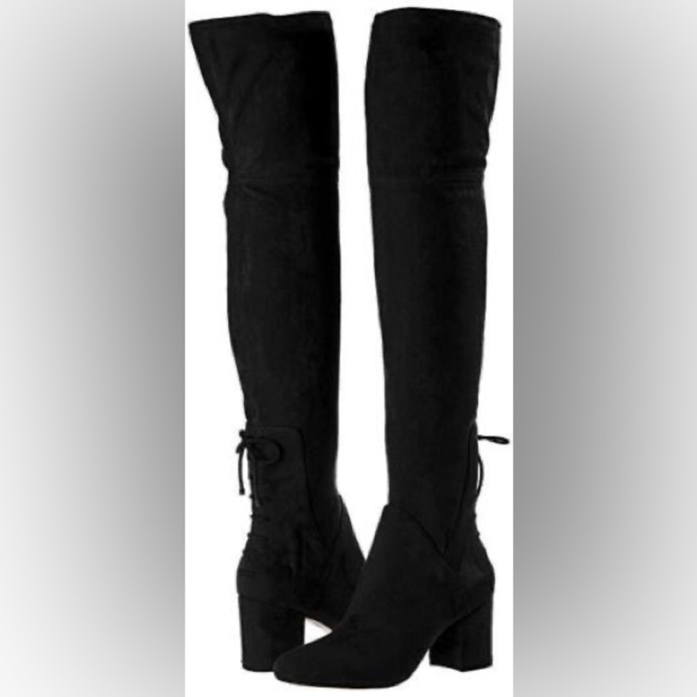 Suede Over The Knee Boots Size 6